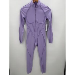 BetterMe BTTRM Lavender Purple Full Length Catsuit XS NWT